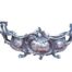 An Antique 20TH Century French Rococo Style Silver Plate Jardiniere With Removable Metal Inner