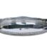 A 20th Century Silver Plate Gallery Tray On Four Ball Feet