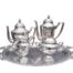 A 20th Century French Style Silver- Plate Coffee / Tea Set With Tray