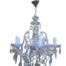 A 20th Century French Style Crystal Chandelier With Six Arms