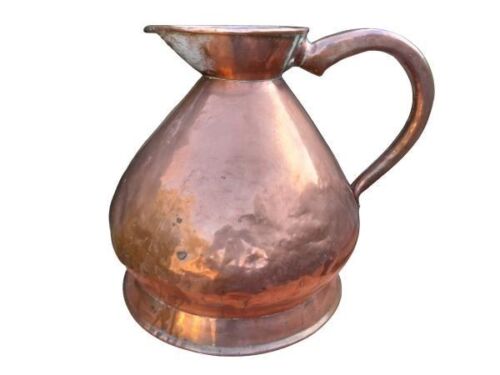 An Antique  20th Century Copper Water Pitcher