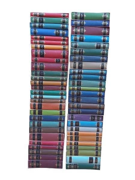 A 20th Century Circa 1989-1999 Set Of Fifty-Four Volumes In Hardcover Protection Boxes  By A.Trollip