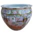 A 20th Century Chinese Famille Rose Rose Mandarin Fish Bowl