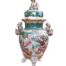 An Antique 20th Century Taisho Period Japanese Satsuma Koro With Dome Cover