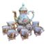 A Capodimonte Tea / Coffee Set Comprising: 6 Cups