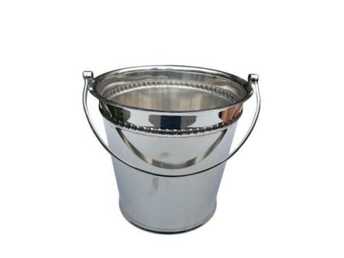 A 20TH Century Silver Plate Ice Bucket With Handles