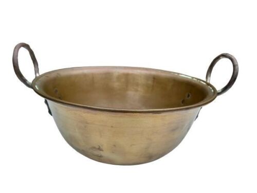 An Antique 19th Century Cape Brass Jam Pot With Handles