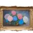A 20th Century Floral Still Life Signed In An Ornate Gilt Wood Frame