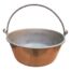 A 20TH Century Brass Jam Boiler With Handle
