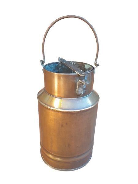 A 20th Century Brass Milk Pail
