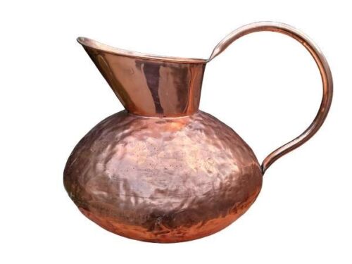 A 20th Century Beaten Copper Water Jug