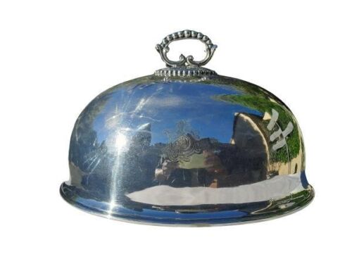 An Antique Electroplate Food Dome