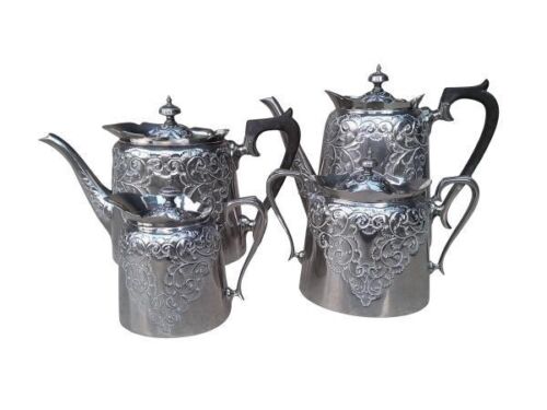 A 20th Century Tea Service Set Comprising Of A Teapot