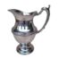A 20th Century Silver Plate Water Jug With Handle