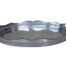 A 20th Century Silver Plated Gallery Tray on Four Feet with Two Handles