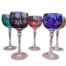A 20TH Century Set of Five Nachtman Crystal Hock Glasses