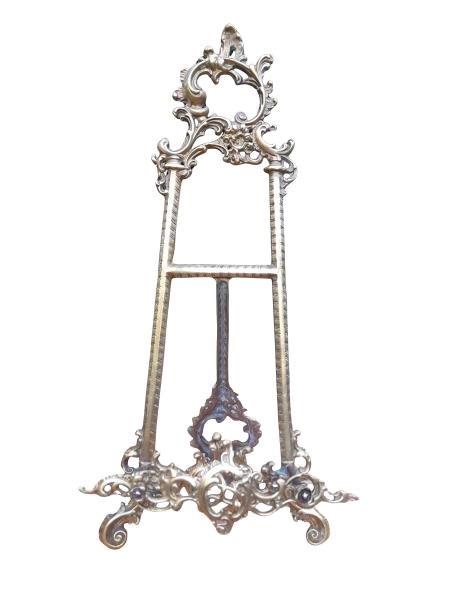 A 20th Century French Style Large Brass Easel
