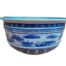 A 20TH Century Blue and White Hand Painted Porcelain Planter Bowl