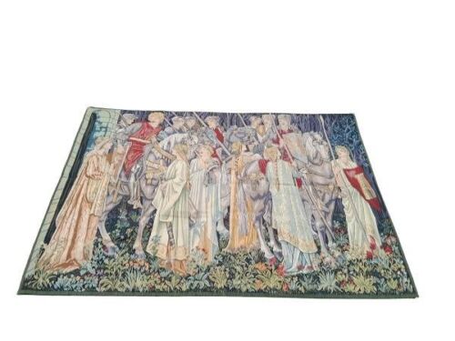 A 20th Century Tapestry of Arming and Departure of the Knights
