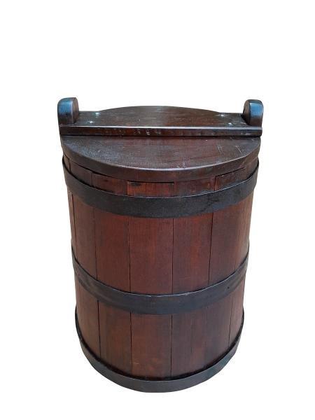 A 19th Century Antique Cape Teak And Iron Balie