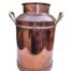 A 20TH Century Brass And Copper Milk Can