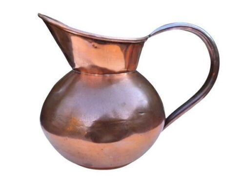 A 20th Century Brass And Copper De Klerk Jug