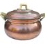 A 20th Century Brass And Copper Cooking Pot With Lid