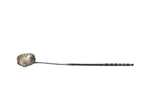 A 20th Century  French Hallmarked Silver Ladel