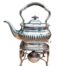 A 19th Century English / London Electroplate Kettle on Stand with Burner 