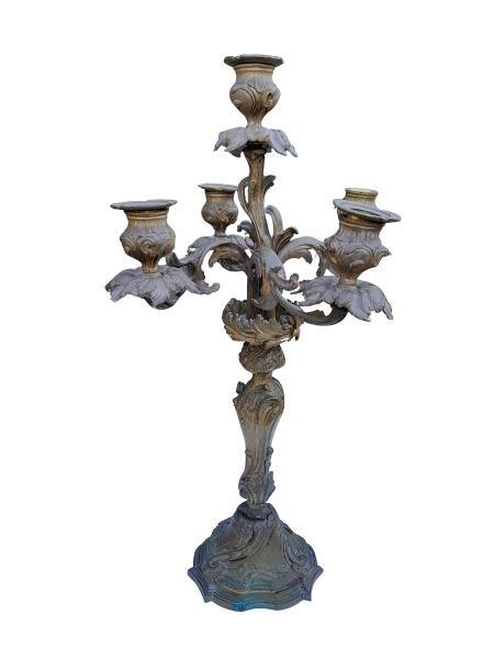 A 19th Century French Louis XV Style Candelabra