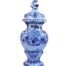 A 20th Century Delft Blue/White Hand Painted Ginger Jar