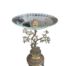 A 19th Century Brass Stag Centre Piece With Removable Glass Plate