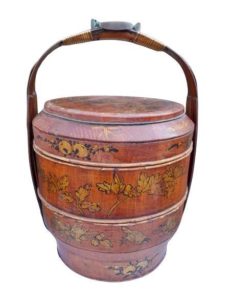 A 20th Century Chinese Wedding Basket
