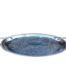A 20th Century Silver Plate Large Tray With Two Handles And Stamped