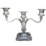 A 20th Century Silver Plate Chippendale Style And Stamped Candelabra