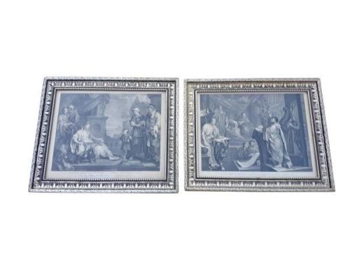 A Pair Of Etchings In Ornate Frames
