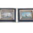 A 19th Century Pair Of Oils On Board Of Ships On Sea  - Signed