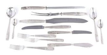 An Elkington Twelve Place Cutlery Set In Canteen Pattern Is Westminster - Image 9