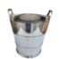 A Silver Plate Wine Cooler With Two Handles