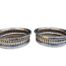 20th Century George IV Pair Of Old Sheffield Silver Plate Wine Coasters