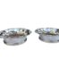 A 20TH Century Pair Of Old Sheffield Plate Wine Bottle Coasters
