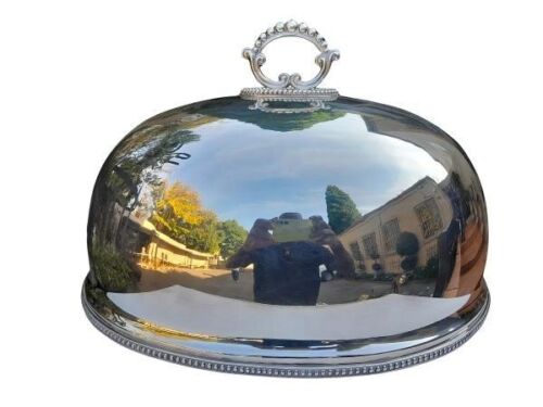 A 20th Century Silver Plate Food Dome
