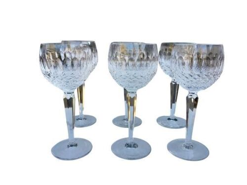 A Set Of Six Waterford Crystal Hock Glasses