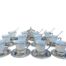 A Monopoli  Set Of Twelve Porcelain Espresso Cups