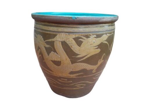 A 20th Century Chinese Large Decorative Dragon Planter / Pot