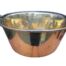 An Antique 19th Century Brass Jam Pot With Handle
