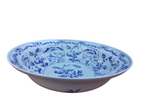 A 20th Century Chinese Blue / White Painted Bowl