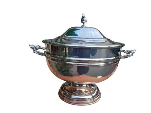 A 20th Century Silver Plate Tureen