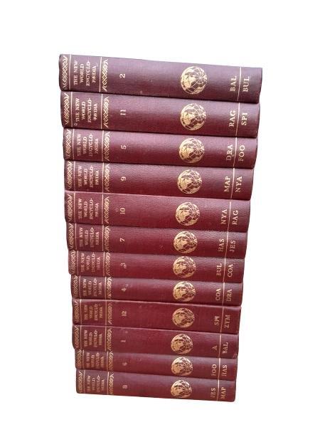 A 20th Century Circa 1956 Twelve Volumes of The New World Encyclopedia