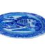 A 20TH Century Chinese / Oriental Porcelain Painted Blue / White Platter